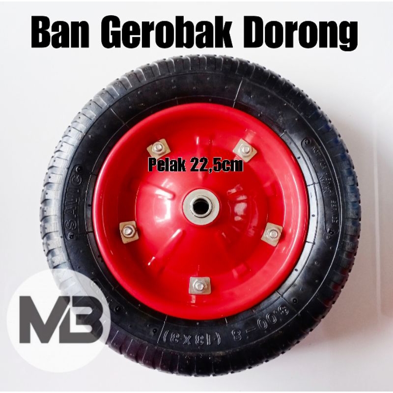 Ban Gerobak Dorong Universal Full Set Lengkap