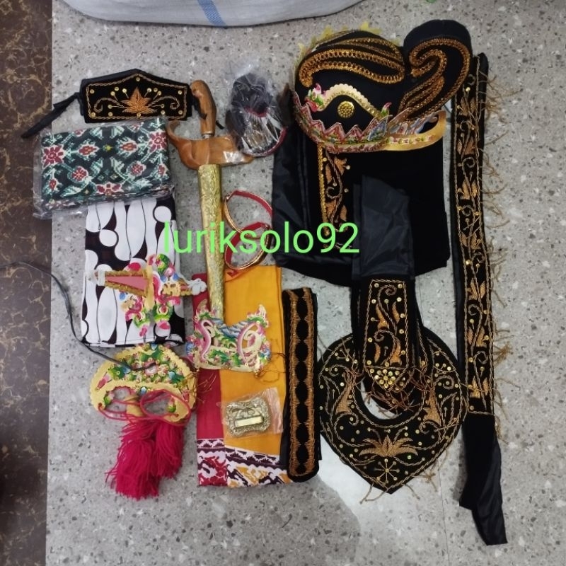 Kostum Wayang Cakil Dewasa