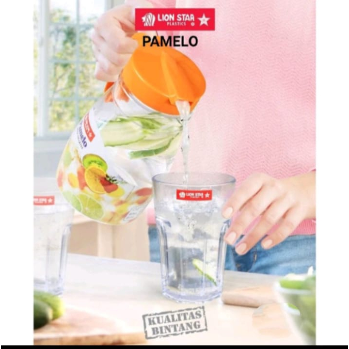 Teko Air Minum K-36 Pamelo Water Jug 2.1 Litres Lion Star