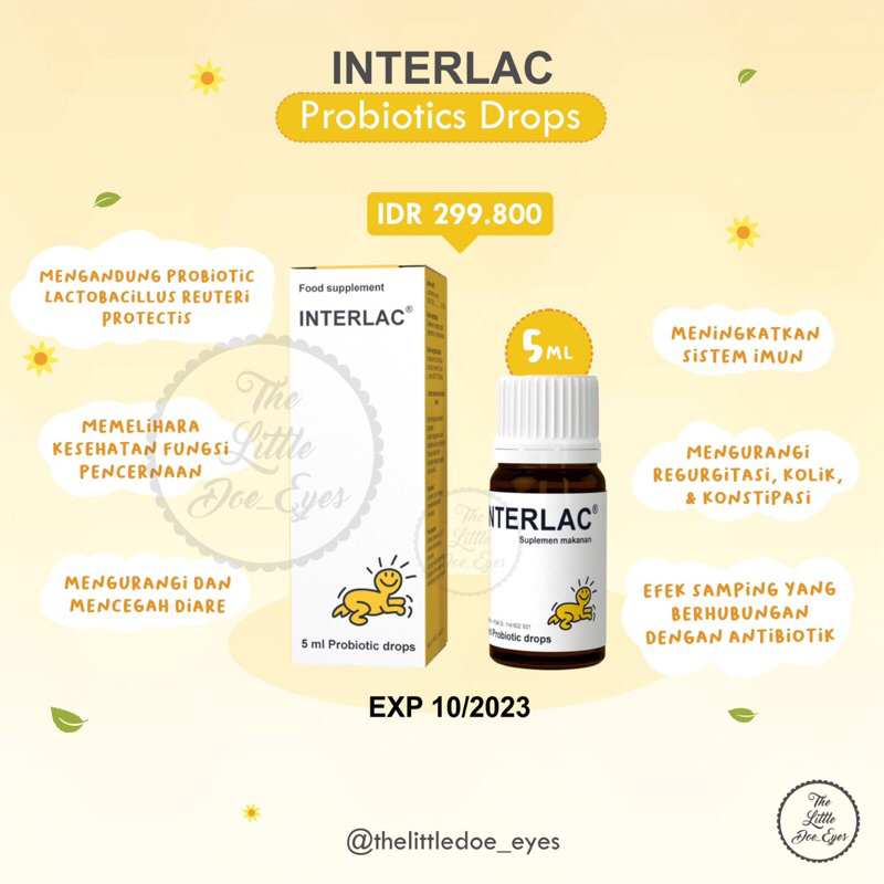 Interlac Drop / Interlac Drop Tablet Serbuk (box or sachet)