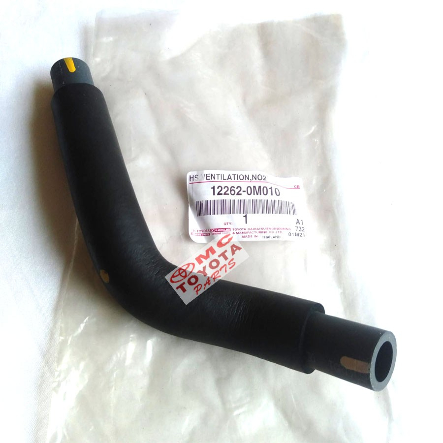 Selang Ventilasi / Hose Ventilation Toyota Vios Soluna 12262-0M010