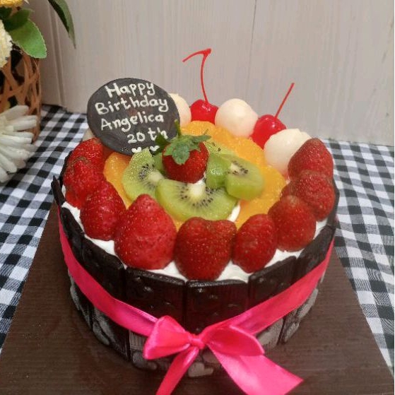 

tart es krim buah 16 cm