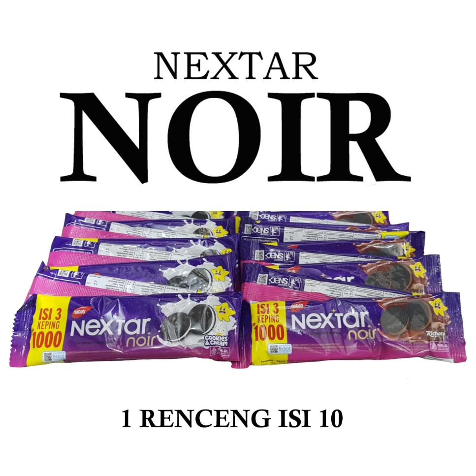 NABATI NEXTAR NOIR RENCENG ISI 10