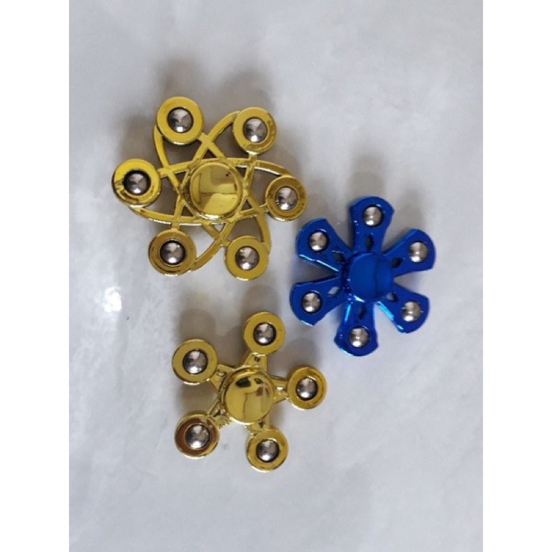 mainan spinner besi metalik / spiner murah / mainan anak murah