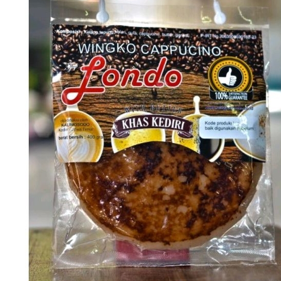

WINGKO TJAP LONDO JAJANAN KHAS KEDIRI WINGKO RASA CAPUCINO