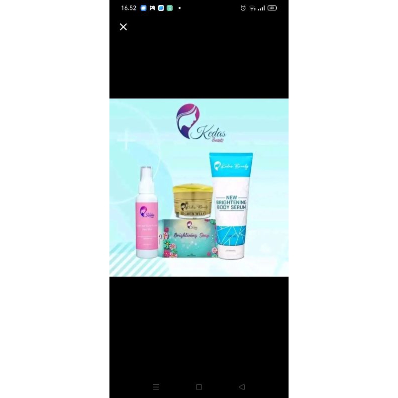 PAKET KEDAS BEAUTY PRODUK BARU