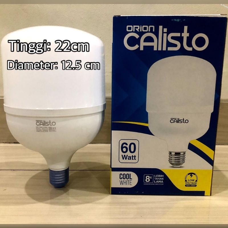 BOHLAM LED / LAMPU LED CUPSULE ORION CALISTO