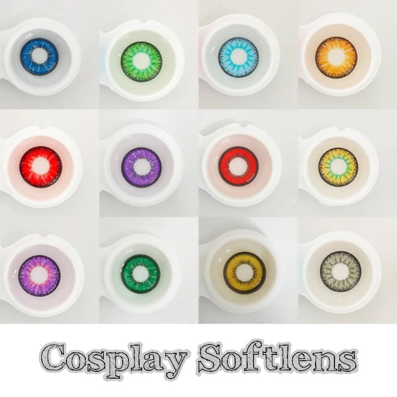 Softlens Warna untuk Cosplay (Free Lens Case)