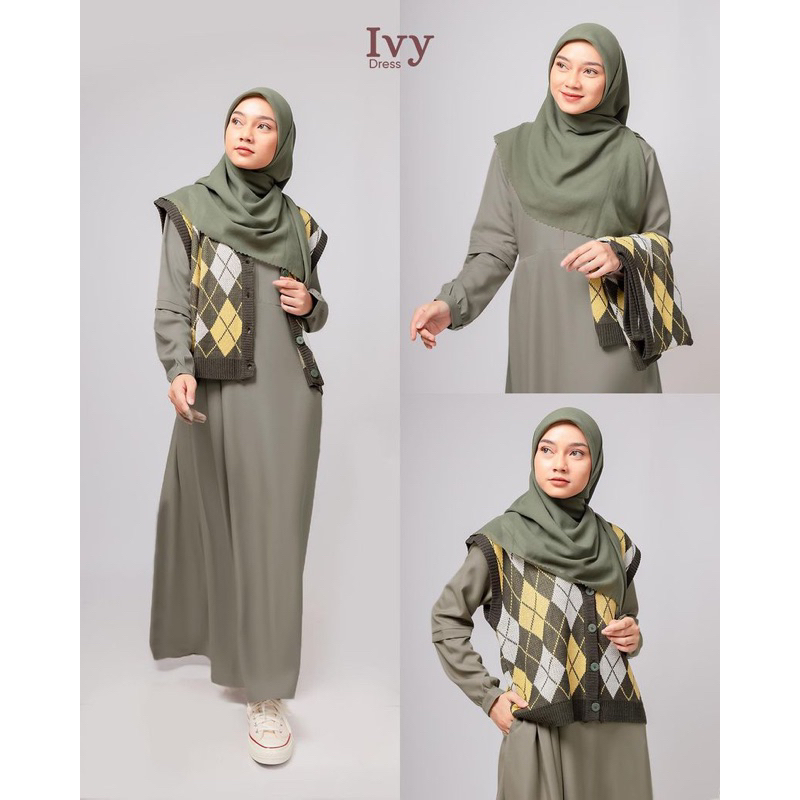❤️DISKON❤️ Ivy Dress By Jilbrave