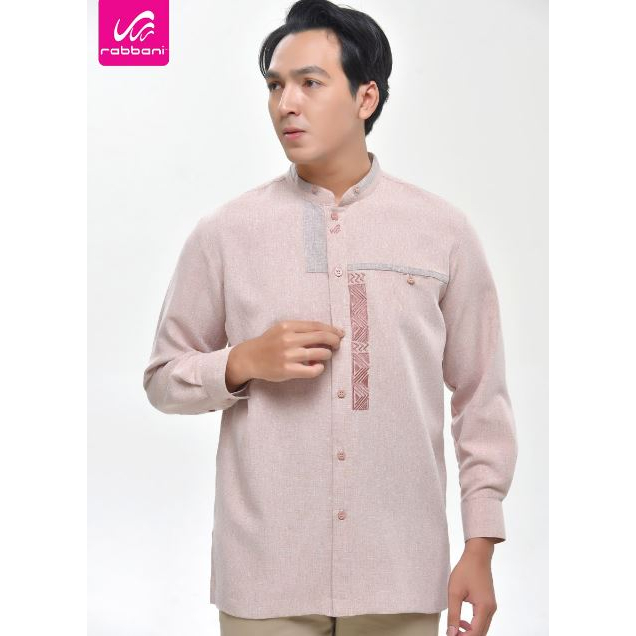 Kemko Couple Sava Mst-Kemeja Koko Lengan Panjang Manset Sarimbit Rabbani Baju koko Dewasa Kemko Coup