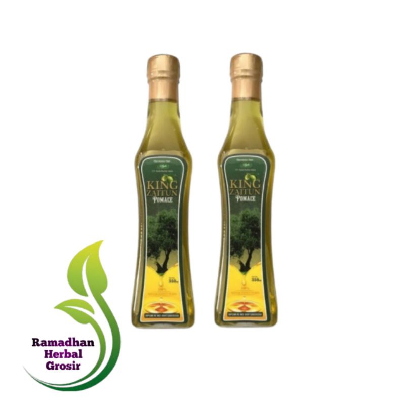 

Minyak Zaitun Olive Oil | Minyak KING ZAITUN SYIFA POMACE 350mL ORIGINAL