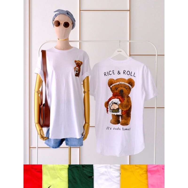 kaos oval ryuka bear