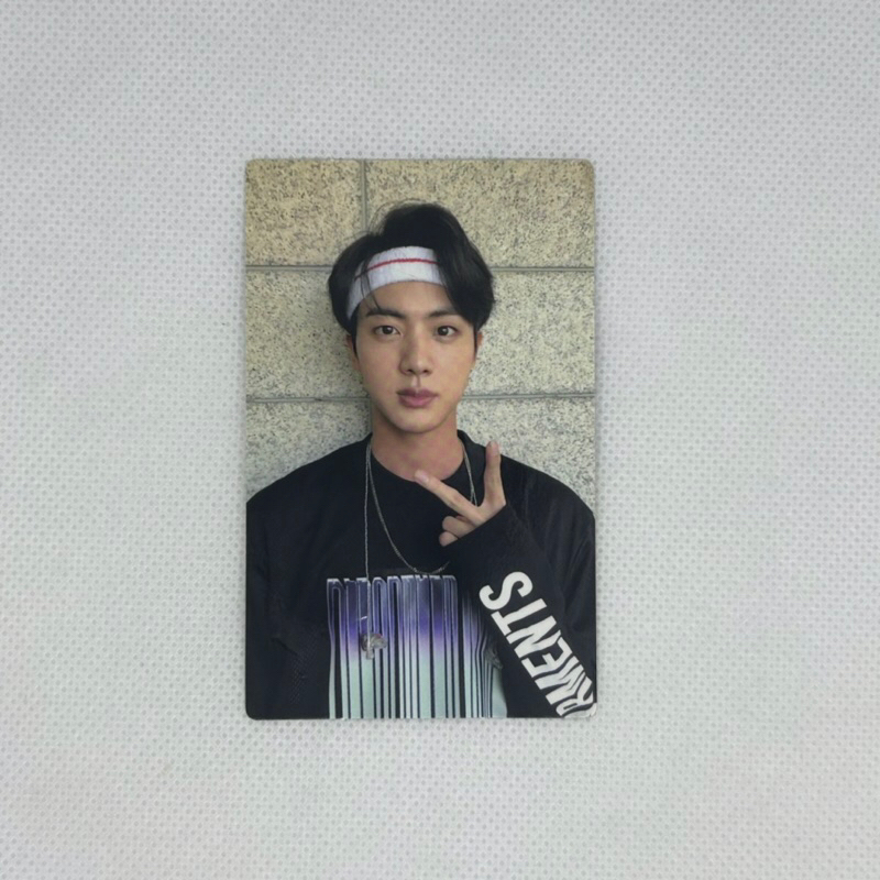Official BTS PC / photocard jin memories 2017 memo 17 bluray