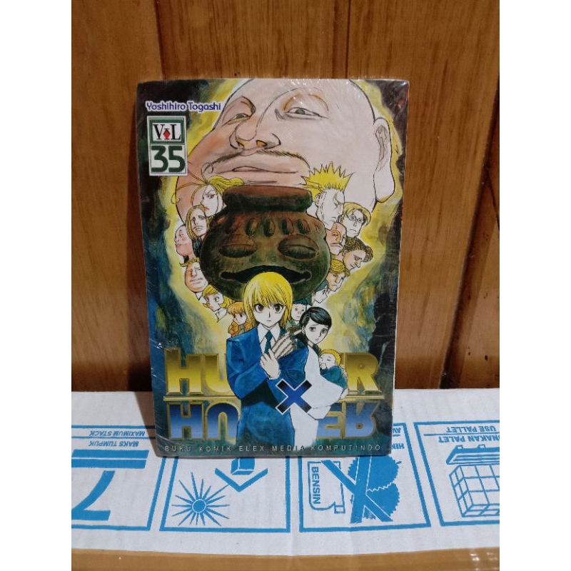 Komik Hunter x Hunter 35 segel / komik Hunter x Hunter vol 35 segel
