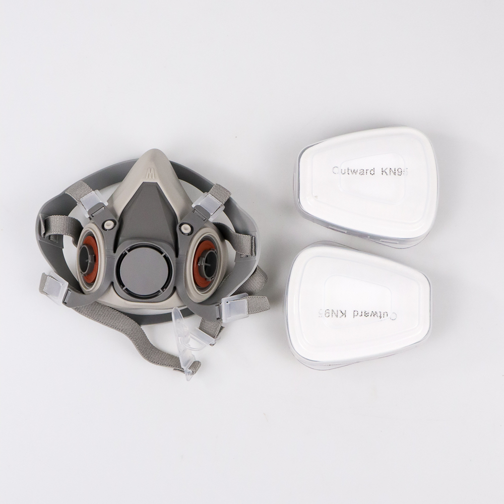 SICCO Masker Gas Respirator - 6200 - Gray