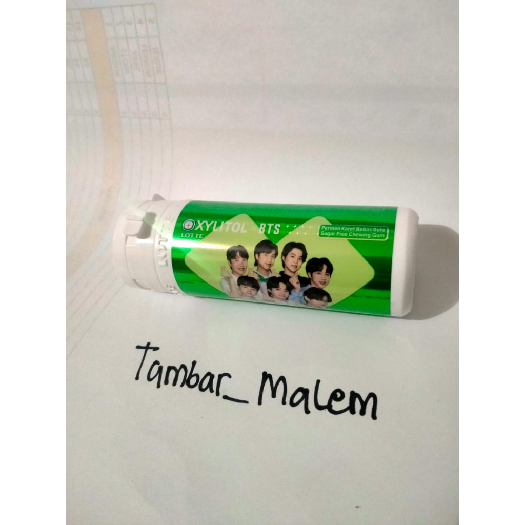 

Tambar_Malem Lotte Xylitol BTS Limited Edition 27gr