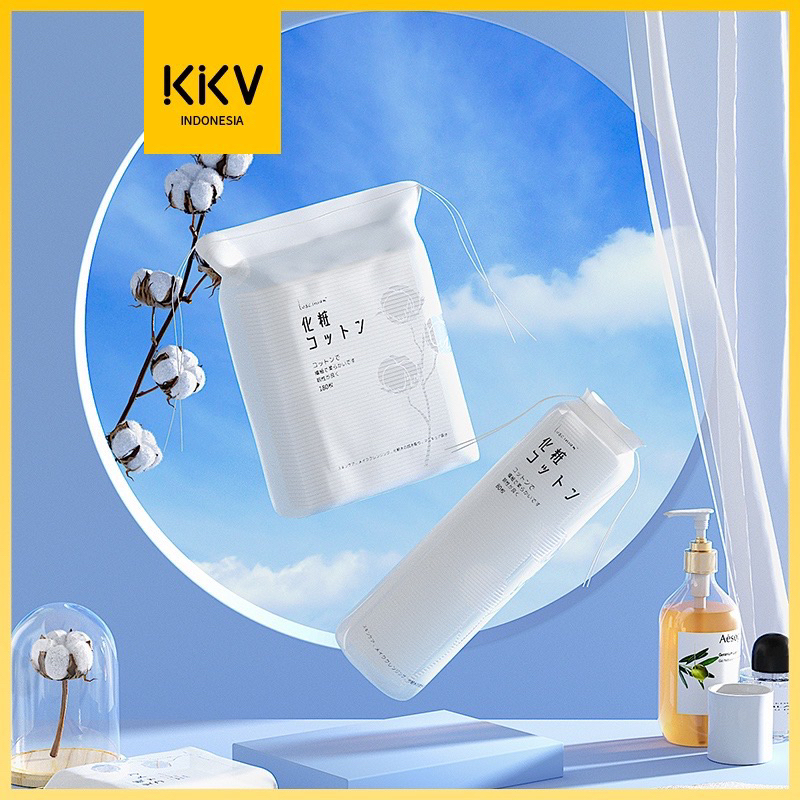 KKV-Annapellet·simplicity square crimping cotton pad - cotton pad /facial cotton pad / kapas wajah /