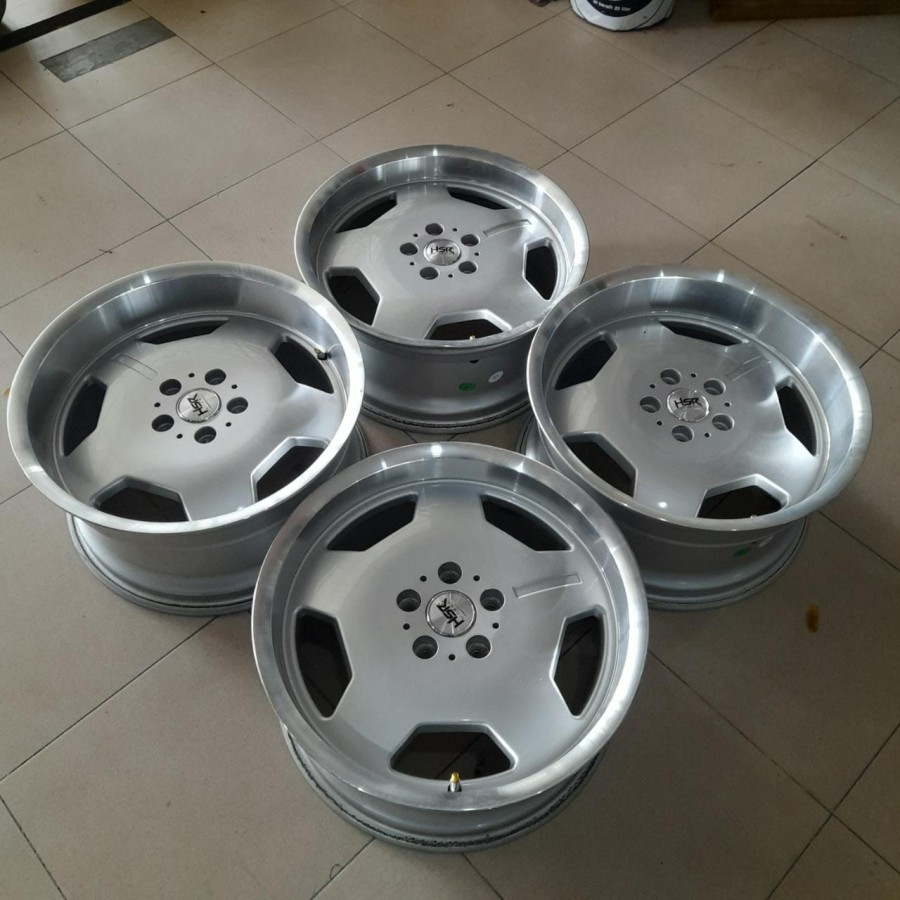 Velg Mobil Bekas Ring 18 AMG ROSTOK EURO R18 Lebar 8-9 Lubang 5 ET 40-35