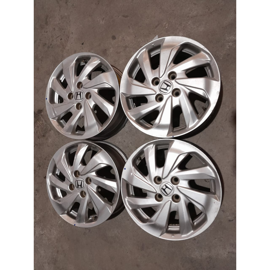 Velg Mobil Bekas Ring 15 STD MOBILIO R15 Lebar 5,5 Lubang 4 ET 53