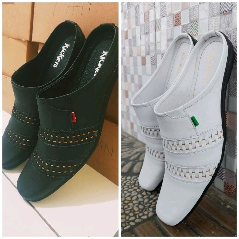 SEPATU SLOP SULAM PAHAT //SEPATU SLOP PRIA //SEPATU SLOP EXCLUSIVE