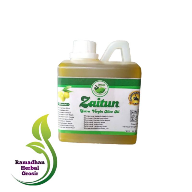 Minyak Zaitun Extra Virgin Olive Oil | Minyak Zaitun Ibtiqo 500mL ORIGINAL