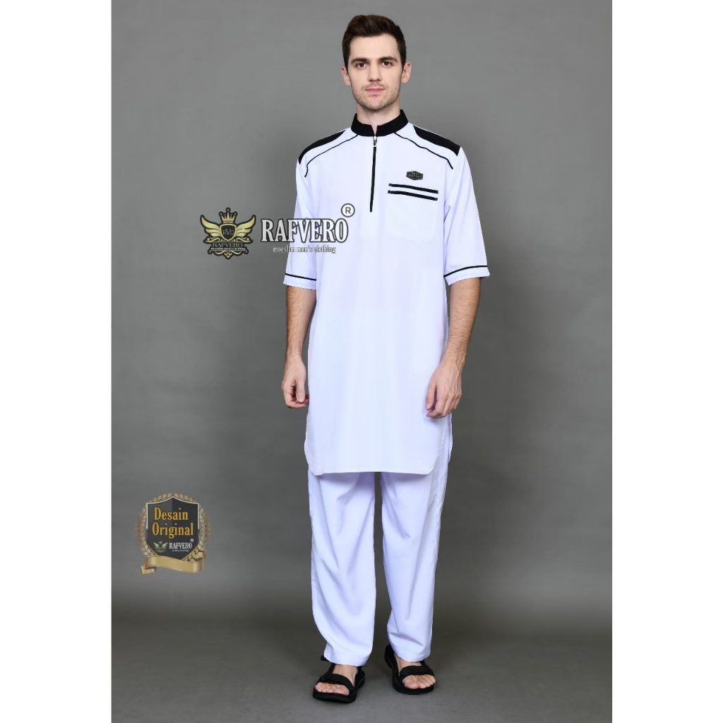 Koko kurta setelan Muslim pria - koko pria dewasa - jubah muslim pria - gamis dewasa