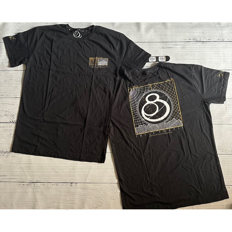 JUICE EMATIC baju kaos hitam pria NEW ORIGINAL 100%