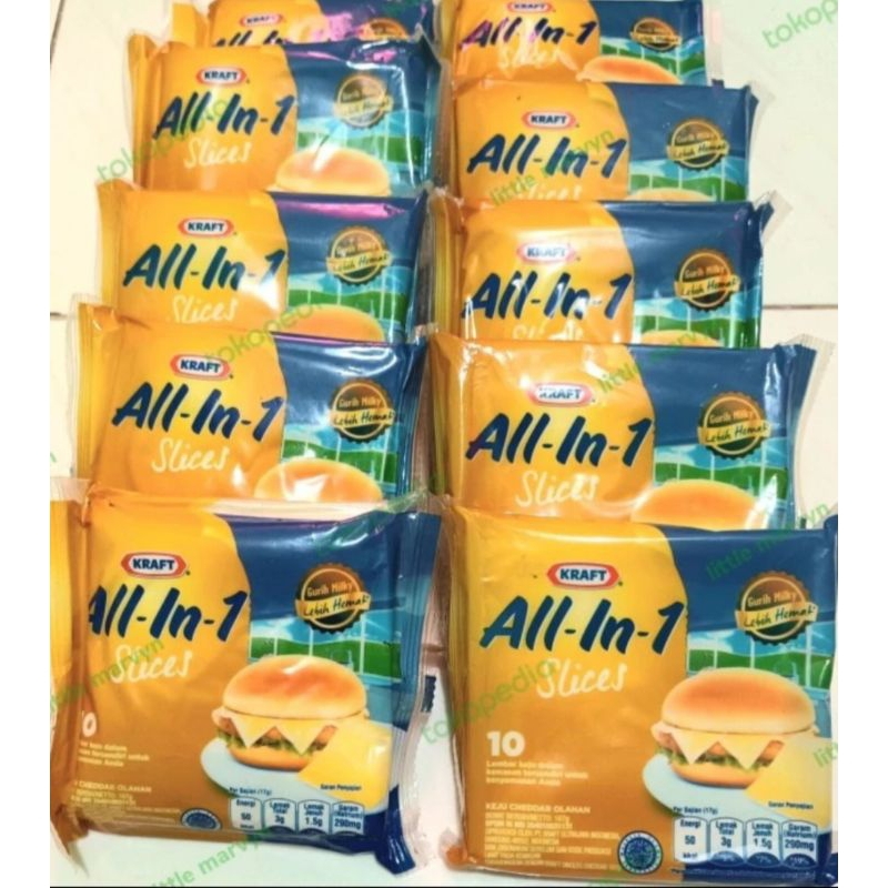 keju kraft slice all in 1 isi 10