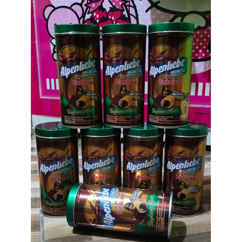 

alpenliebe eclairs kaleng 144gr