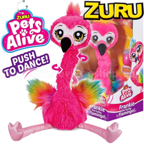 

Jual Zuru Pets Alive Frankie the Funky Flamingo BatteryPowered dancing Berkualitas