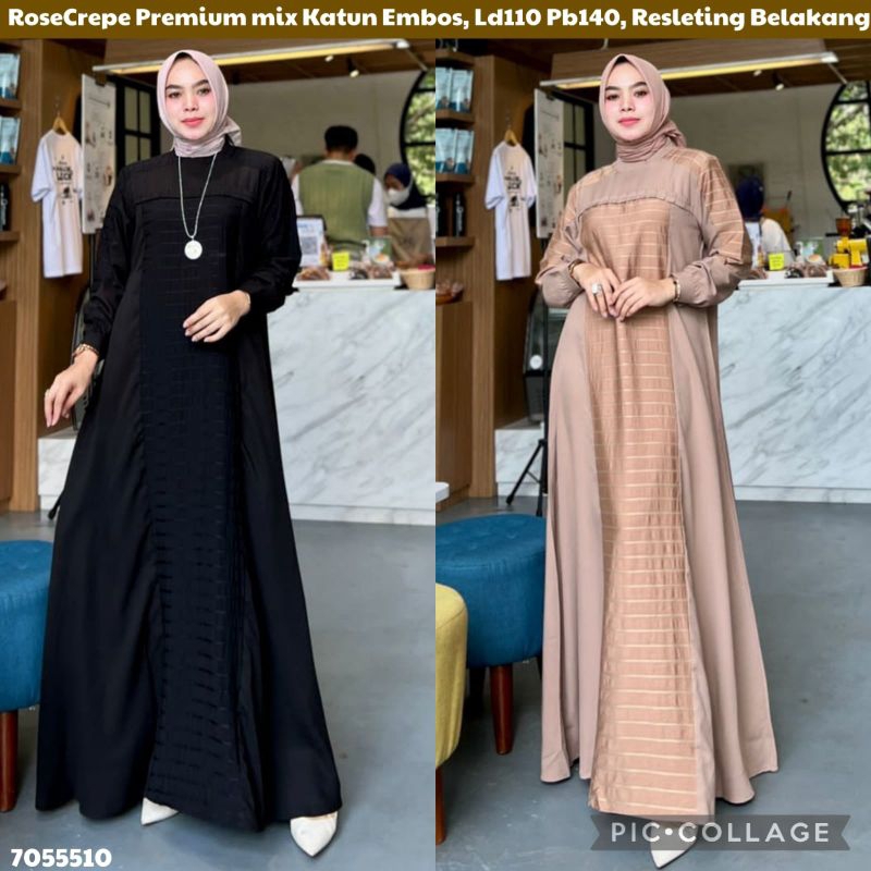 zahra dress ori hmf luxury