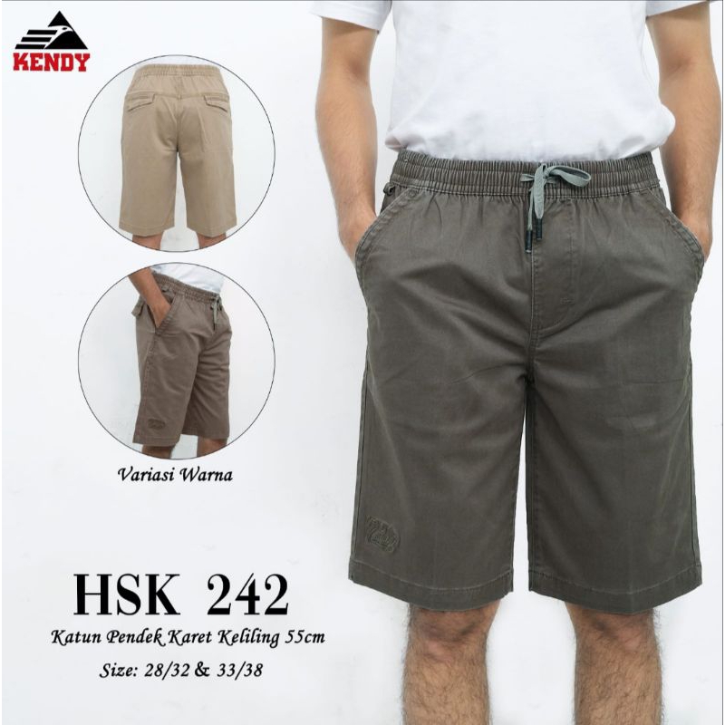 celana kendy pinggang karet original premium