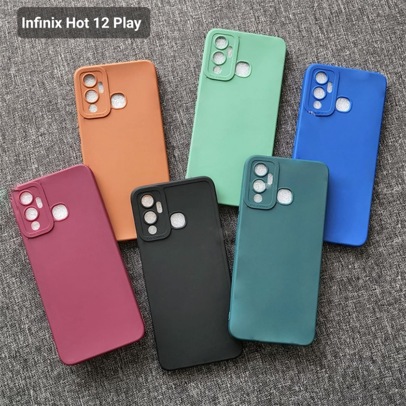 Softcase Infinix Hot 10 Play Hot 11 Play Hot 10S Hot 11 Hot 11S NFC Hot 12 Hot 12i Hot 12 Play Case 3D Pro Camera Gel Silika Casing