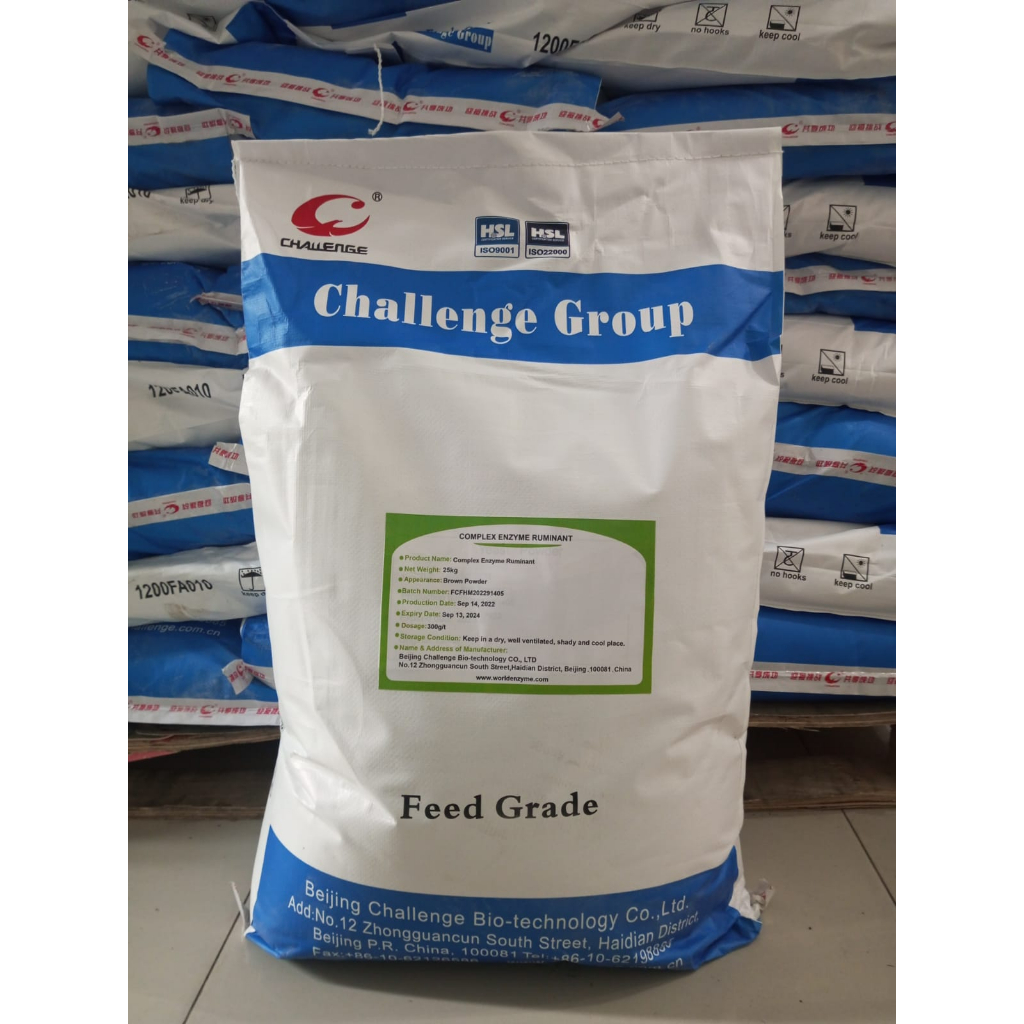 complex enzyme ruminant pack ulang 1 kg - enzyme hewan ternak