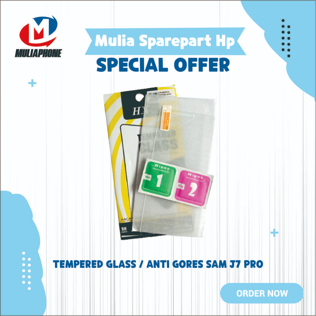 Tempered Glass / Anti Gores Samsung J7 Pro / J7 Prime / J4
