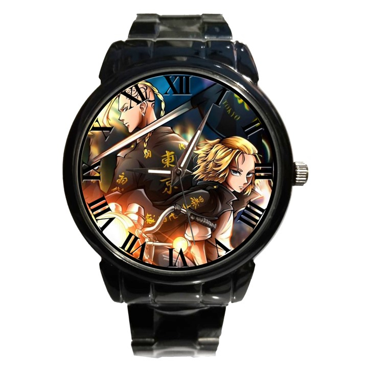 Jam Tangan Anime Jepang Stainless Pria Keren Mikey Tokyo Revengers