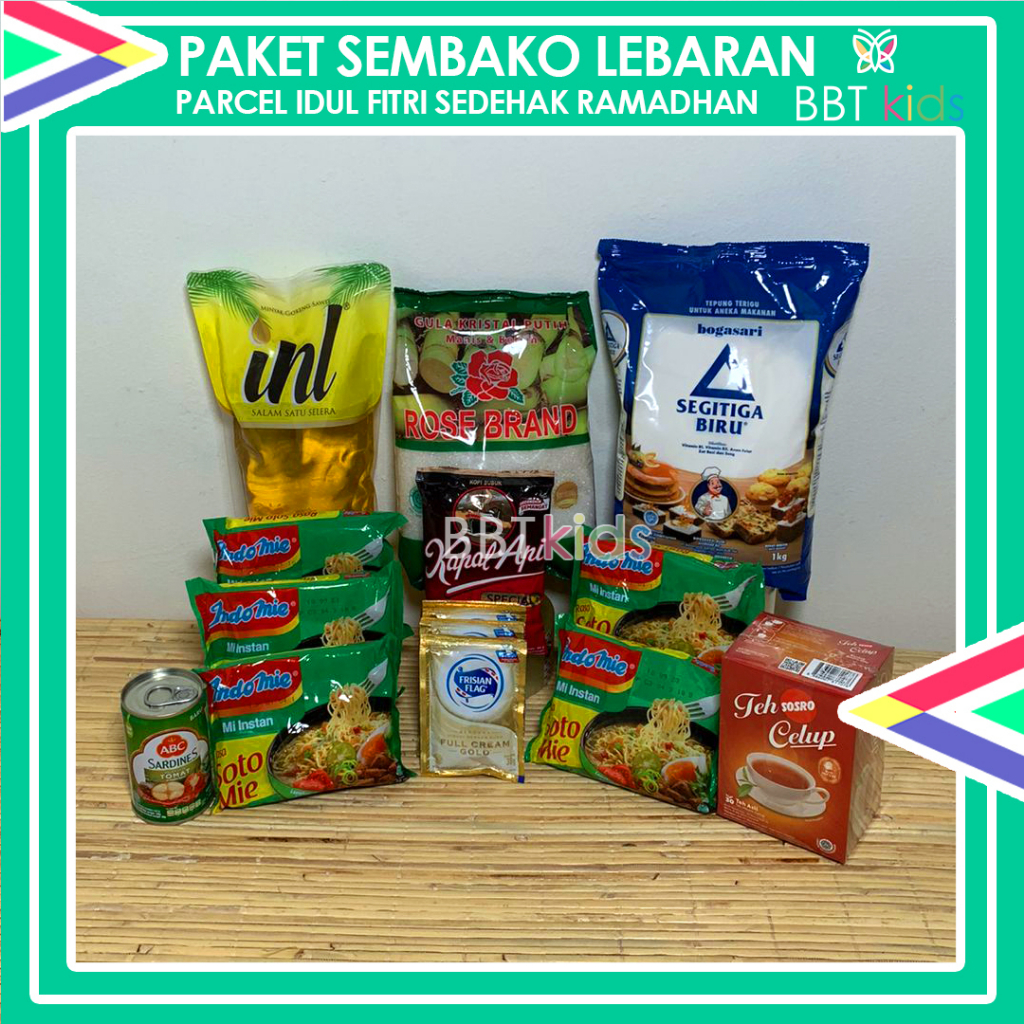 PAKET SEMBAKO PARCEL LEBARAN SANTUNAN HAMPERS