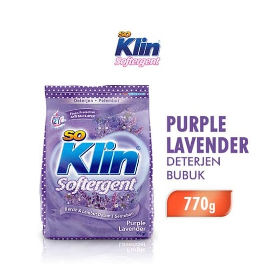 So Klin Softergent Deterjen Bubuk 770gr