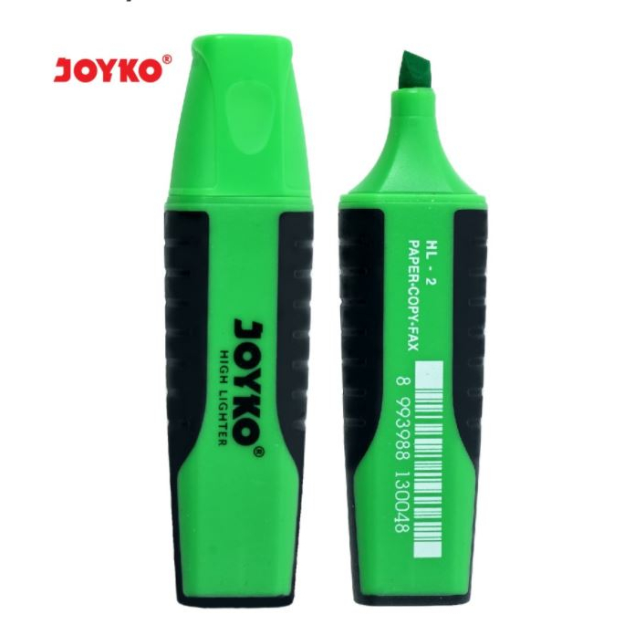 

Highlighter Highliter Penanda Berwarna Joyko Warna HIJAU HL-2 / HL 2