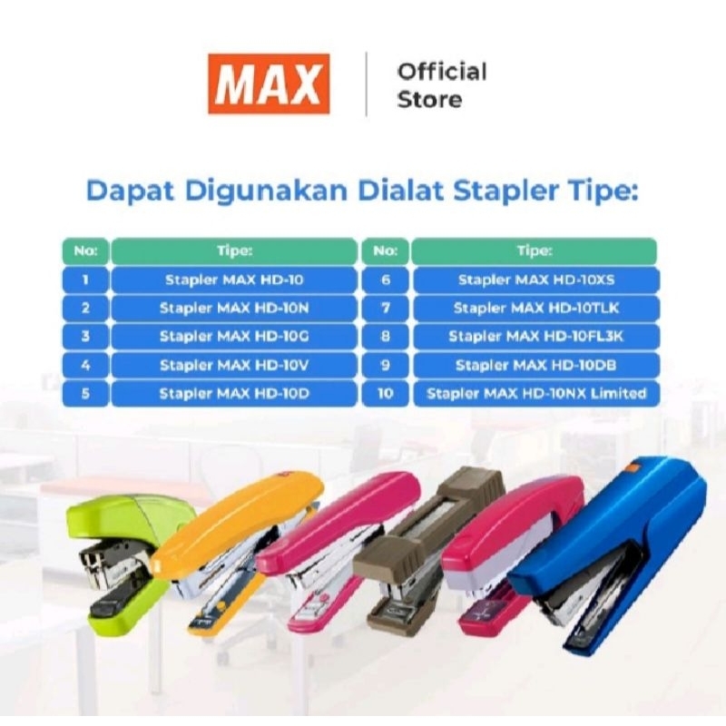 

Stapler Max HD-10CL