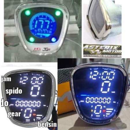 Spedometer Full Digital C70 Spedo Odometer  Honda C70 C50 C90