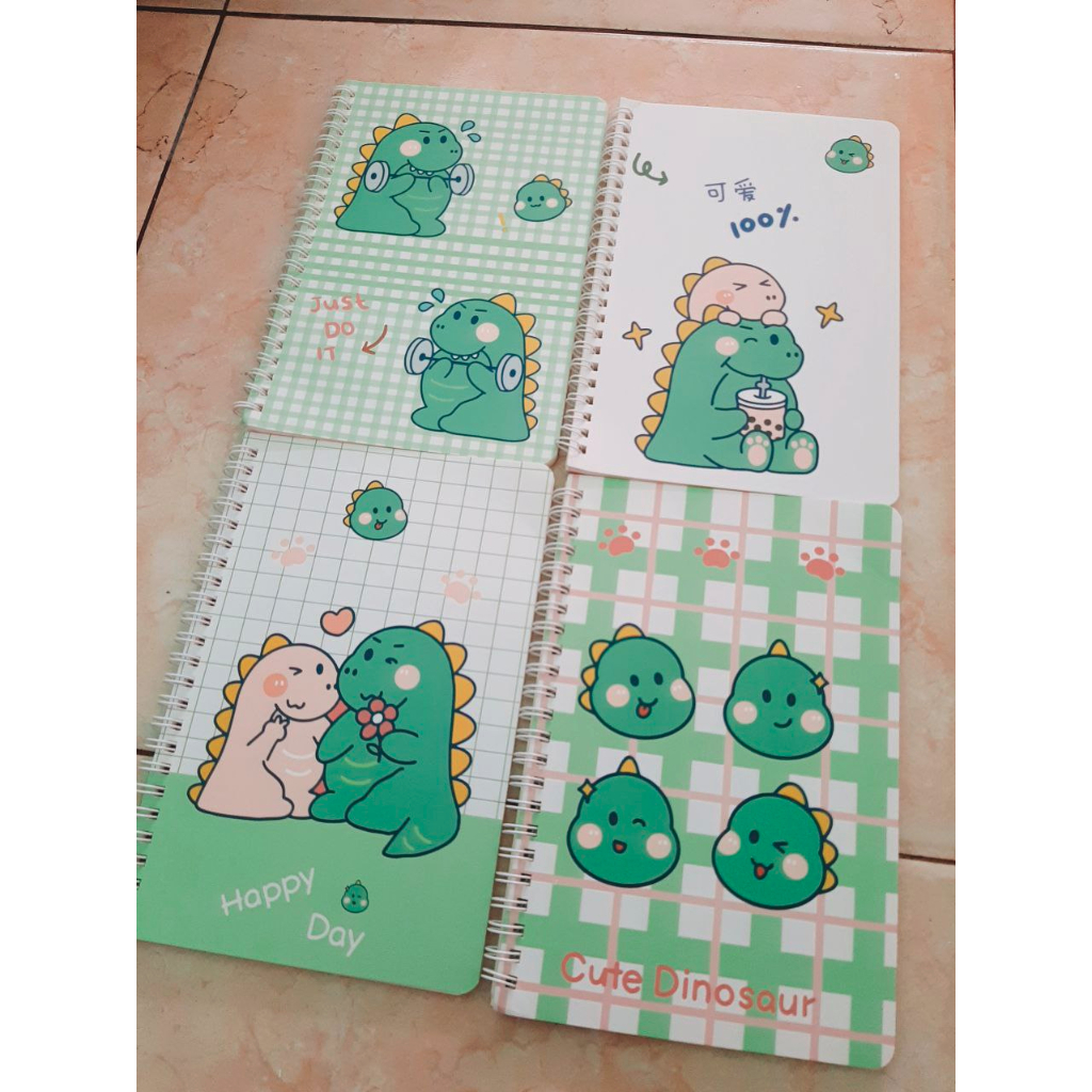 

Notebook A5 Spiral / Journal Buku Catatan Lucu Gemoy