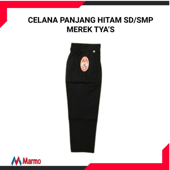 Seragam TYAS - Celana Hitam Karet Panjang Sekolah SD
