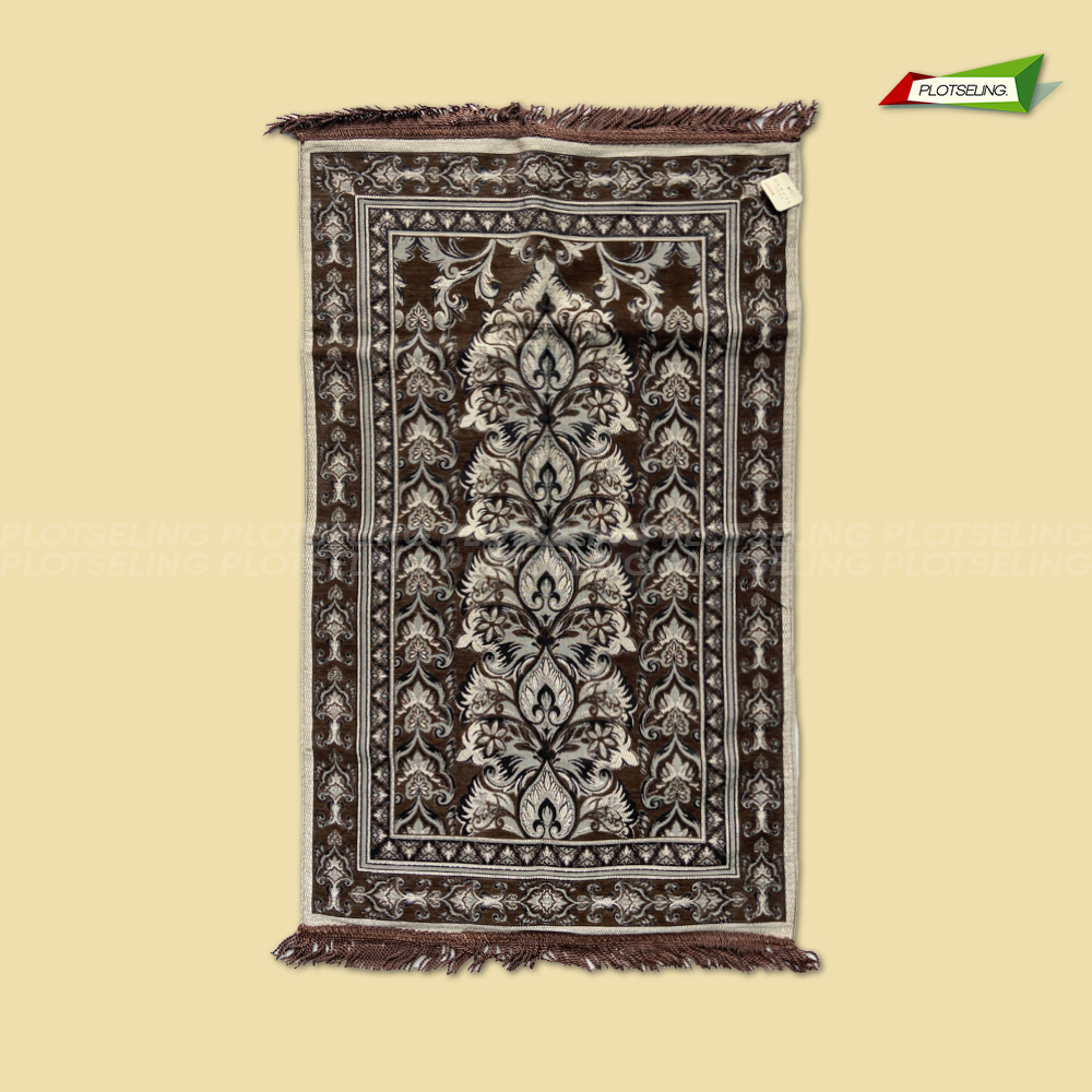 Sajadah Turkey Super Premium AYDIN GENOVA Ukuran 70 x 109 cm Sajadah Travel Besar Sajadah Beludru Halus Sejadah Souvenir Hari Raya