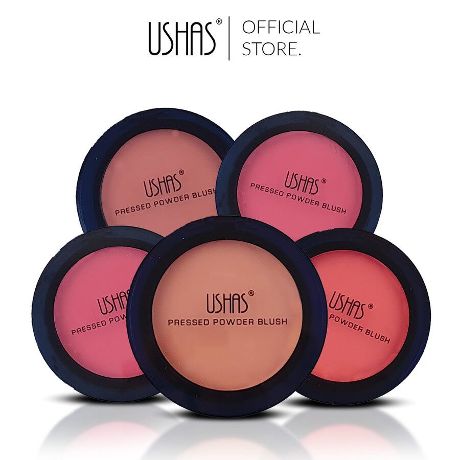 USHAS 1065 PRESSED POWDER BLUSH 5 GRAM