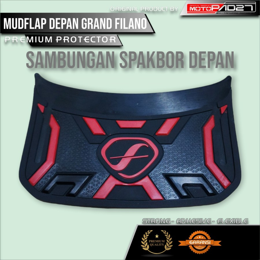 Mudflap karet spakbor depan Filano 2023