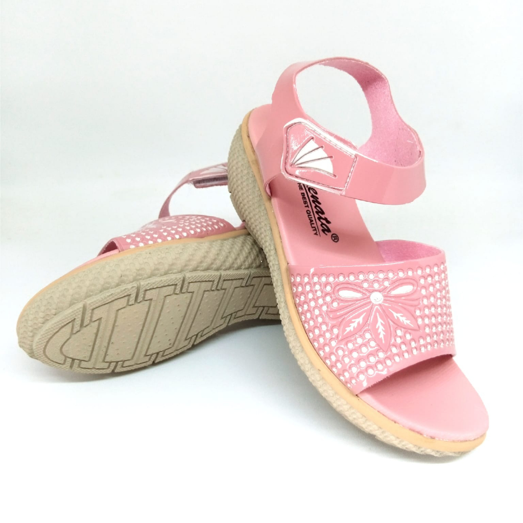 Sandal Slop Let Anak Perempuan Renata 4cm Tali Strap 26 - 35 Casual Fashion RNT02