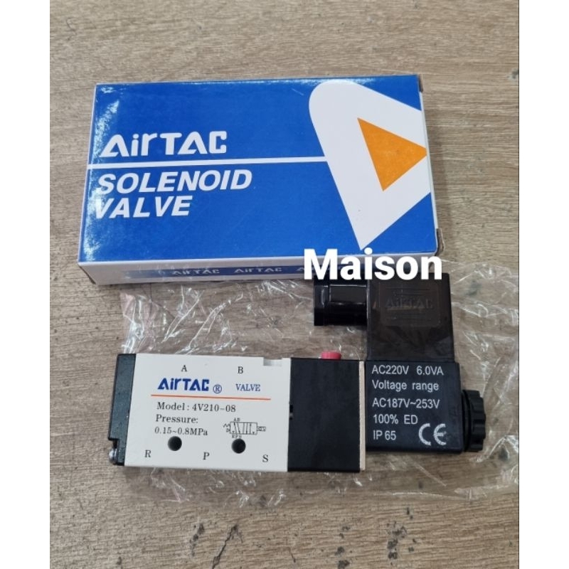 Airtac Selenoid Valve Airtac 4V210-08 220vac