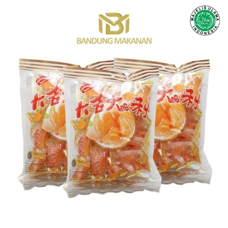 

NARAYA ORANGE JELLY CANDY JERUK 500gr