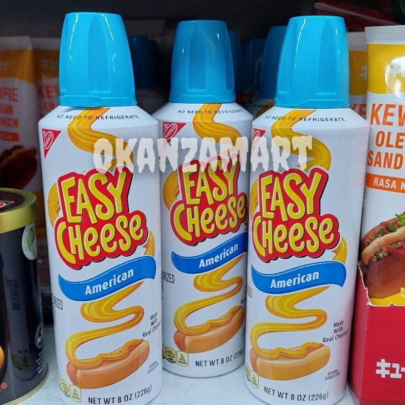 

Nabisco Easy Cheese American | Cheddar 226gr